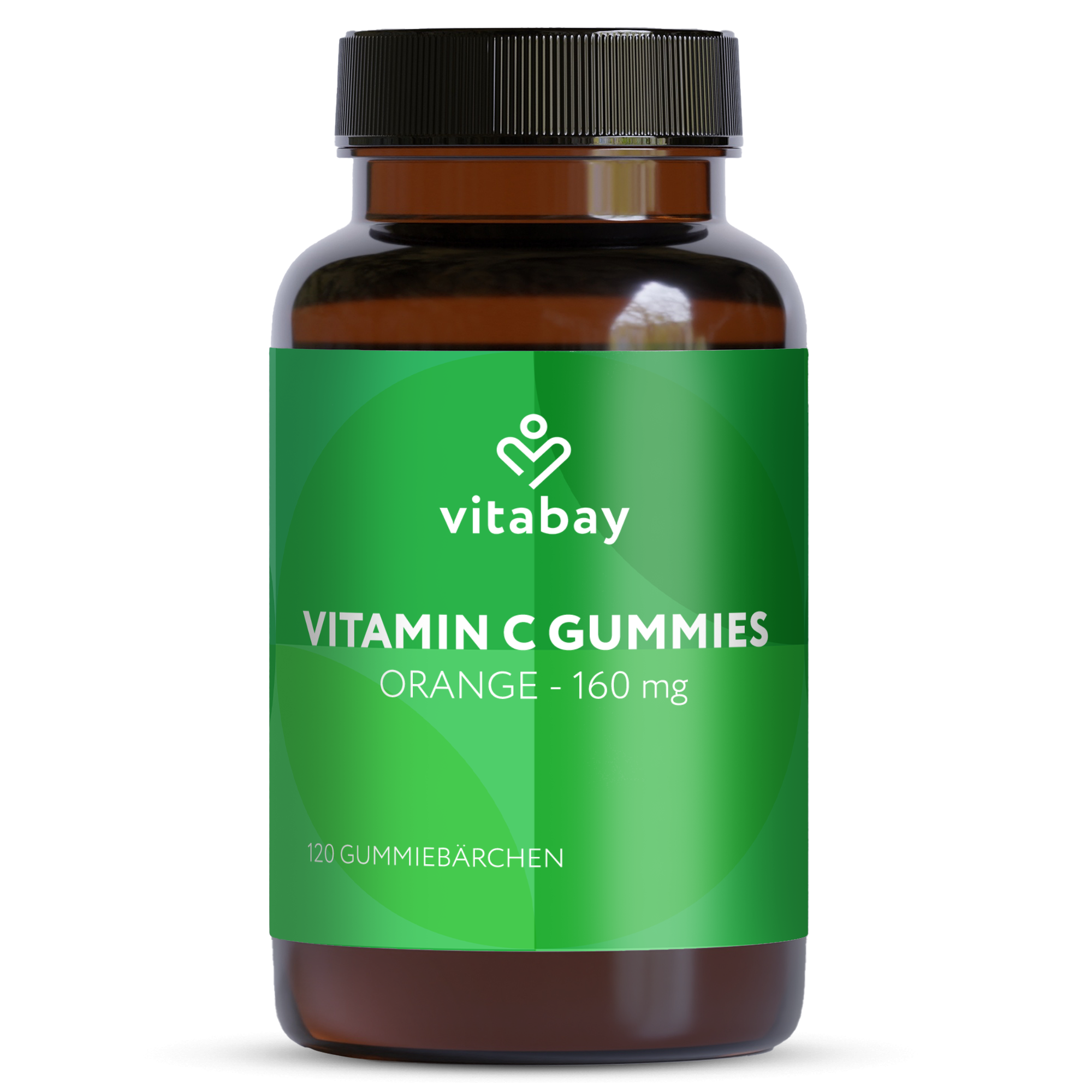 Vitamin C 160 mg - 120 vegane Gummibärchen für Kinder